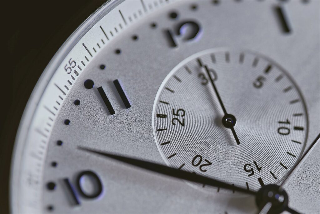a clock face