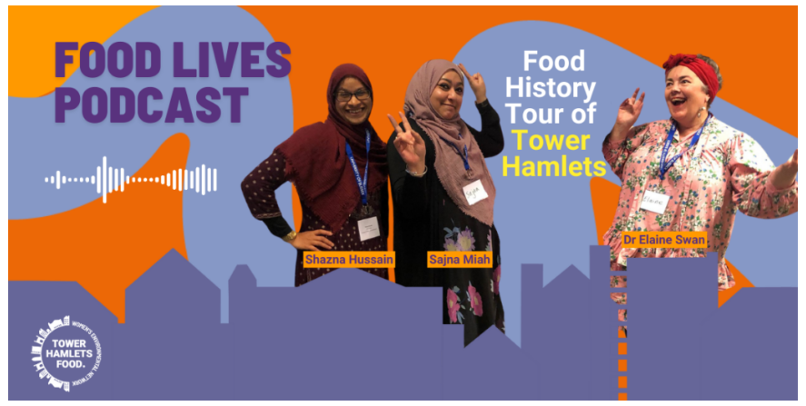 Tower Hamlets Food History Tour Part 2 – linking dairy, sugar factories and orchards to Tower Hamlets