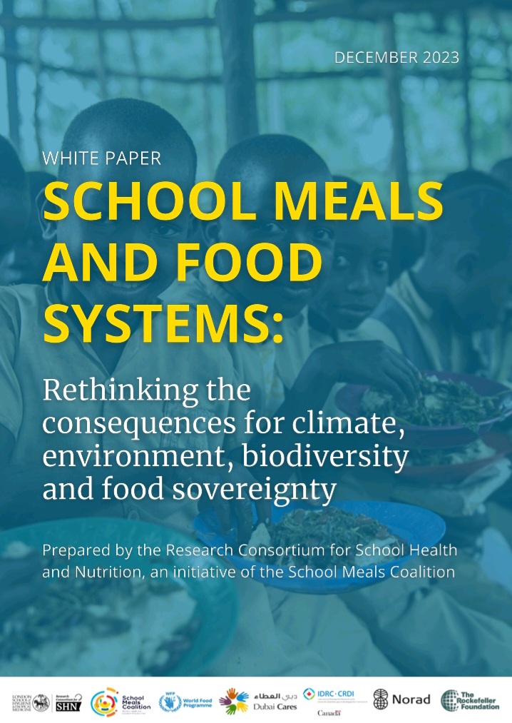 Gilbert Ngwaneh Miki Contributes to White Paper on School Meals and Food Systems Transformation