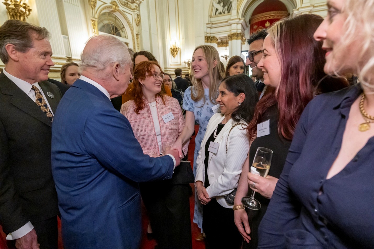 Reading Students Join Royal Reception for WaterAid