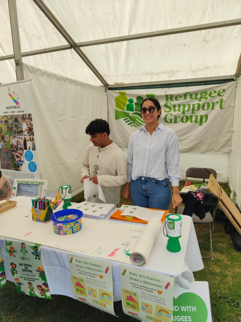 Refugees support group