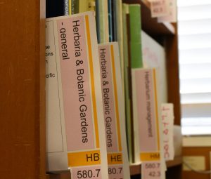 Herbarium Bookshelf