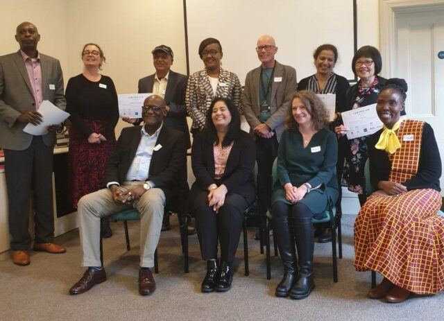 The CPAR team at a showcase at event in April 2022.