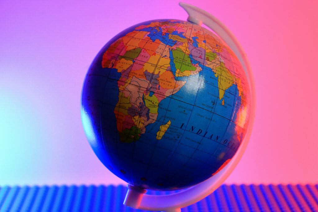 globe-showing-african-continent