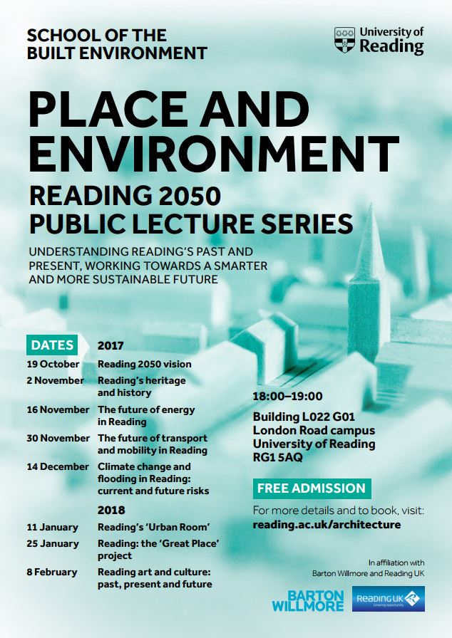 Place and Environment Public Lecture Series list